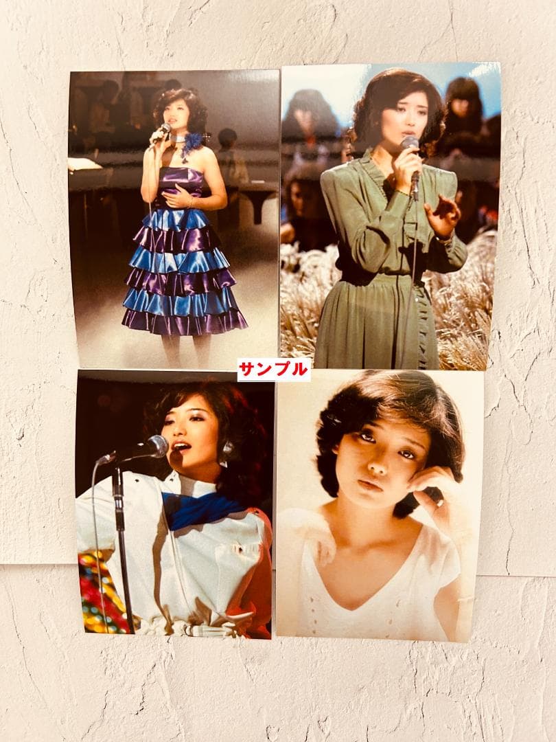 山口百恵　L判サイズ　写真　76枚セット