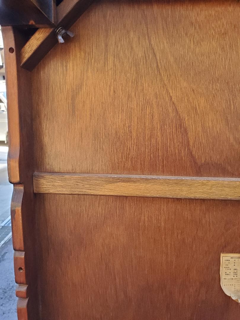引き取り限定★ケートラ運搬要相談★重厚感のある彫刻脚★大型座卓★テーブル★古民家