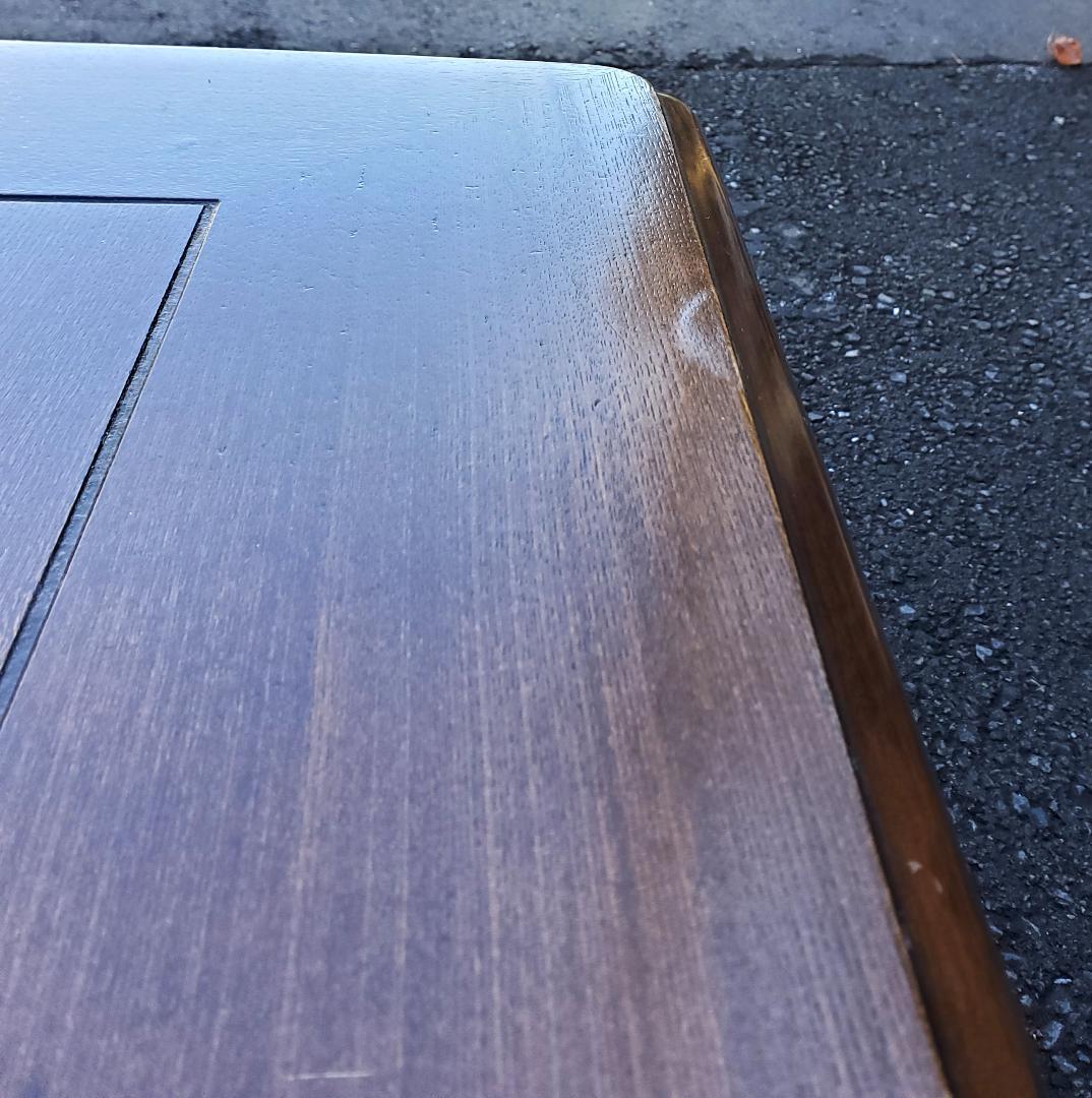 引き取り限定★ケートラ運搬要相談★重厚感のある彫刻脚★大型座卓★テーブル★古民家