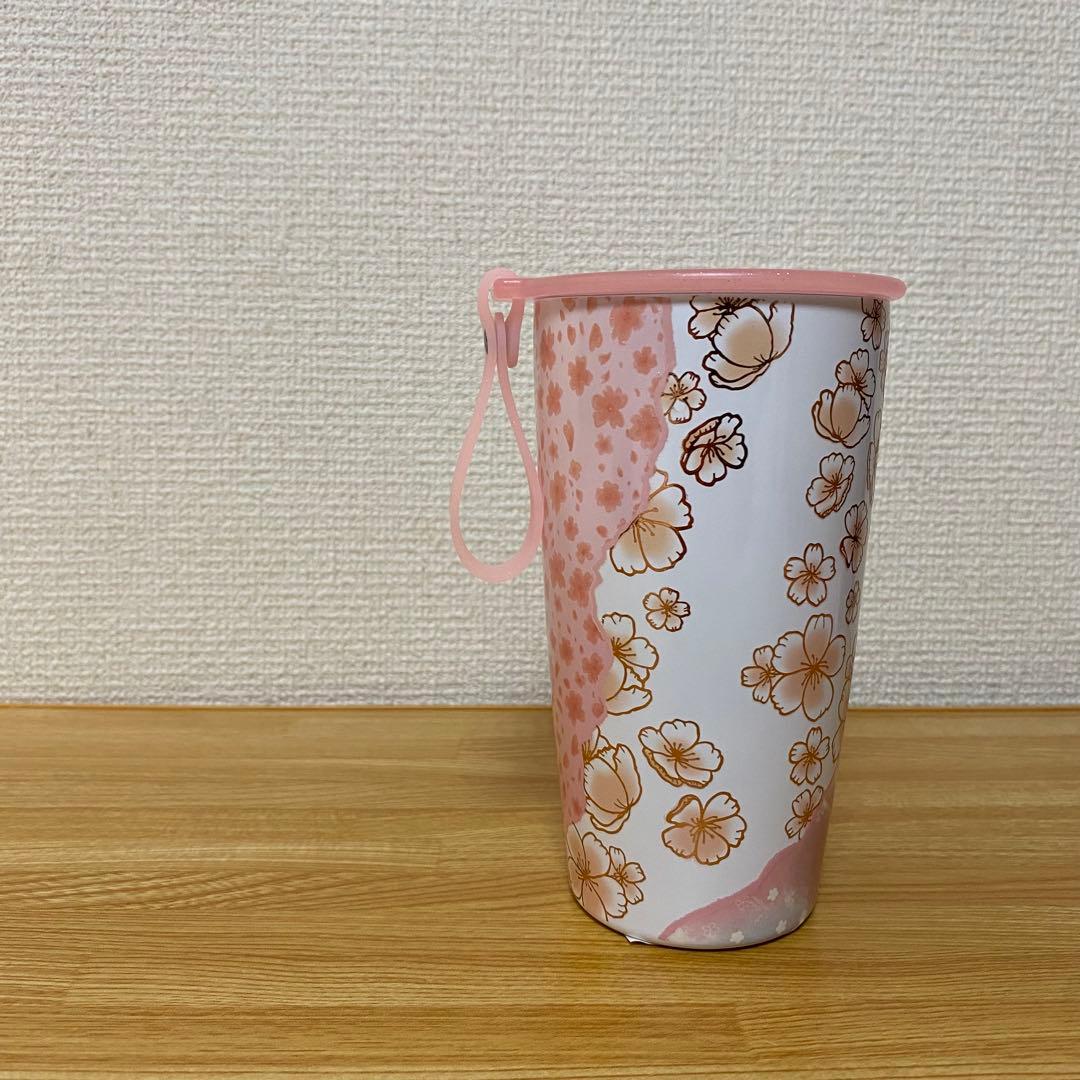 STARBUCKS ストラップカップシェイプステンレスボトルレイヤード355ml