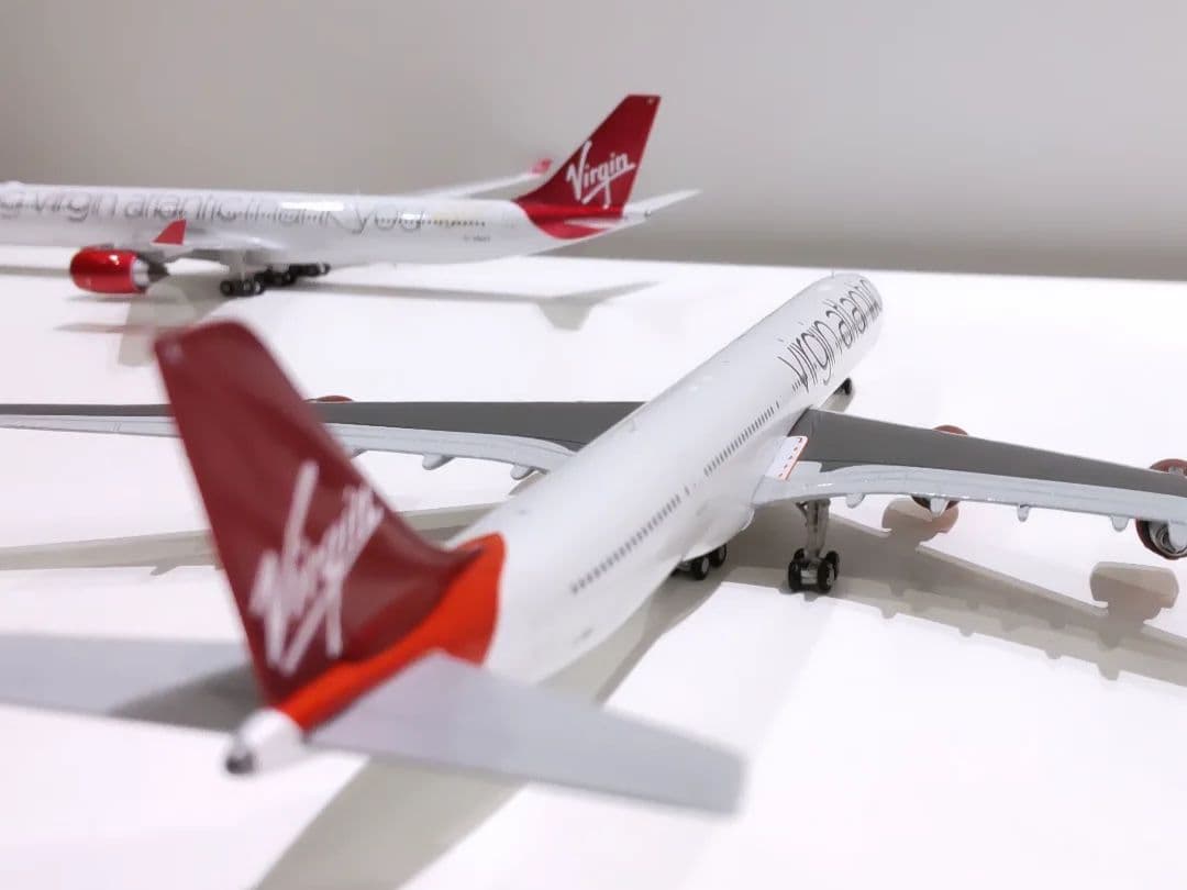 航空機・ヘリコプター Virgin Atlantic A340-600 1/400