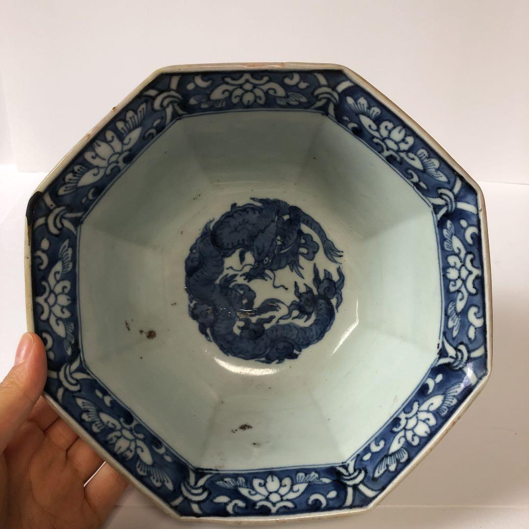 伊万里 八角鉢