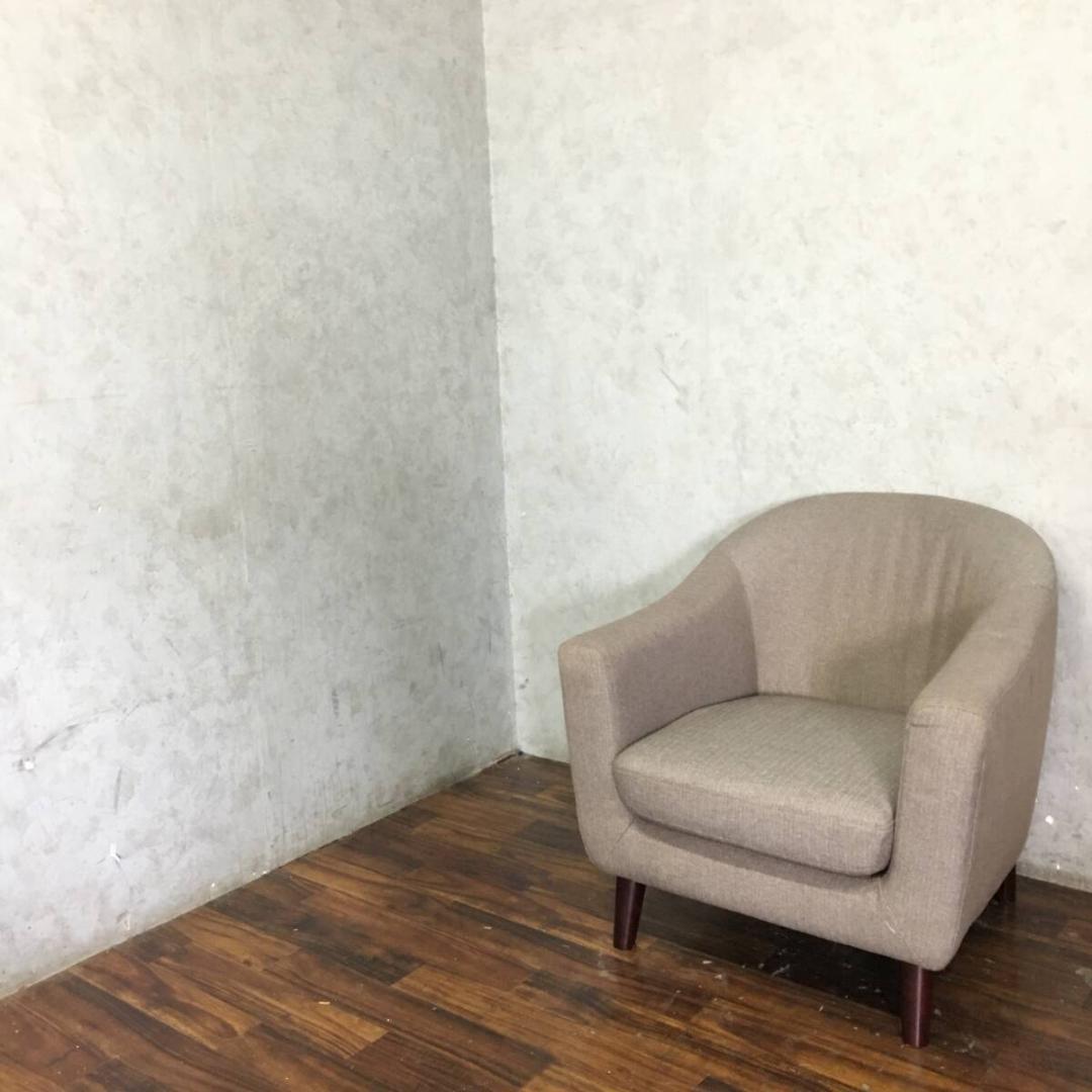 NITORI ニトリ アクセントチェア シャルパ ダークブラウン