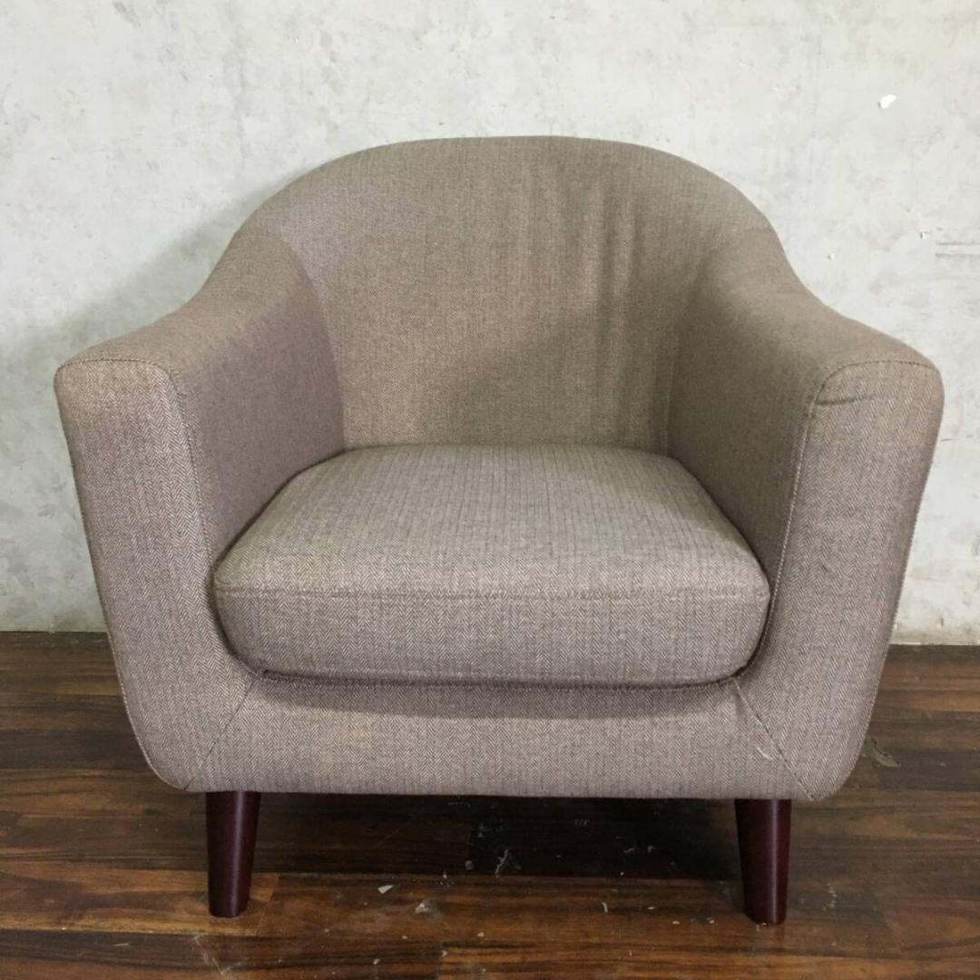 NITORI ニトリ アクセントチェア シャルパ ダークブラウン