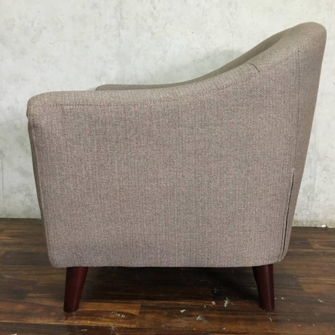 NITORI ニトリ アクセントチェア シャルパ ダークブラウン