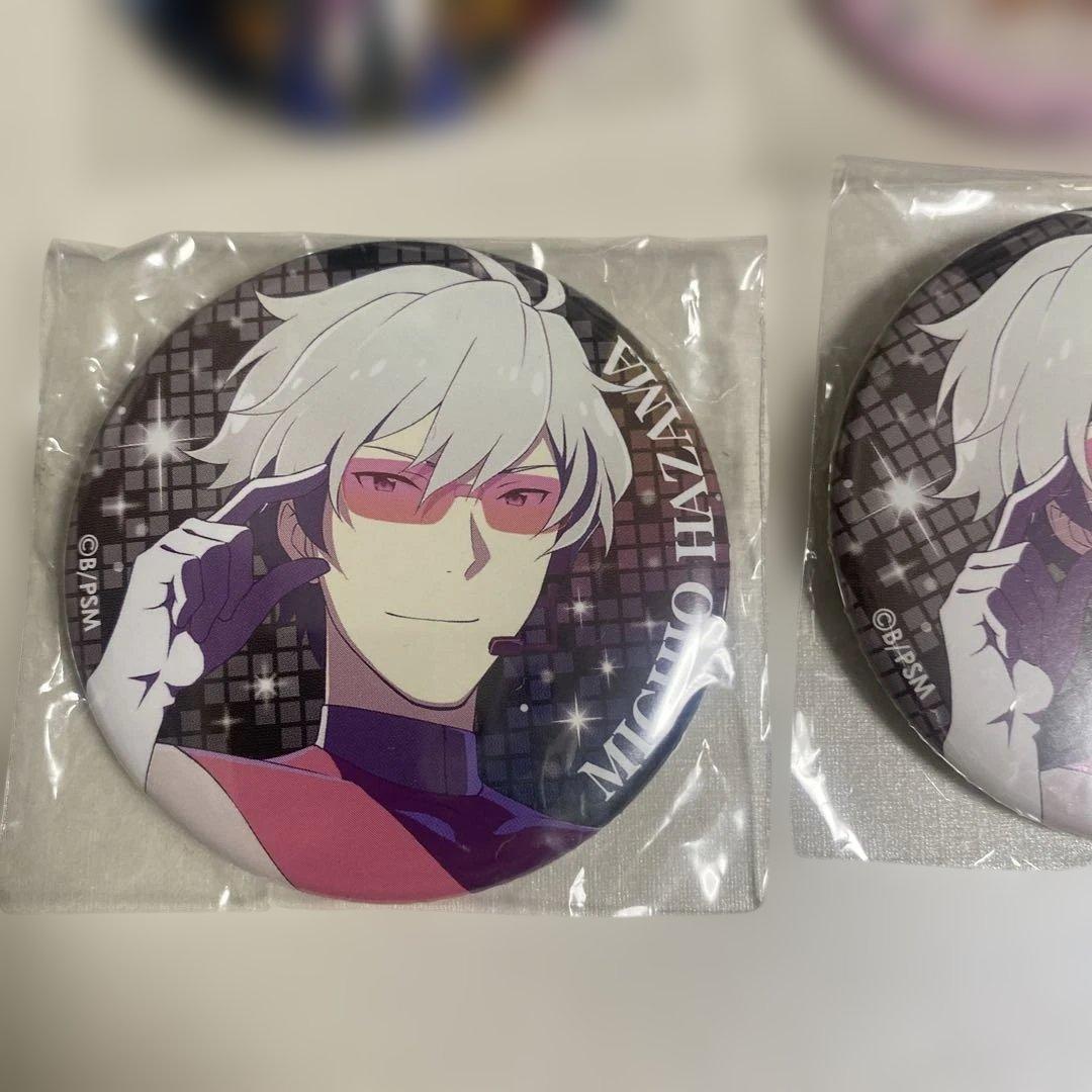 アイドルマスター SideM」の硲道夫（はざまみちお）のビッグ缶バッジ