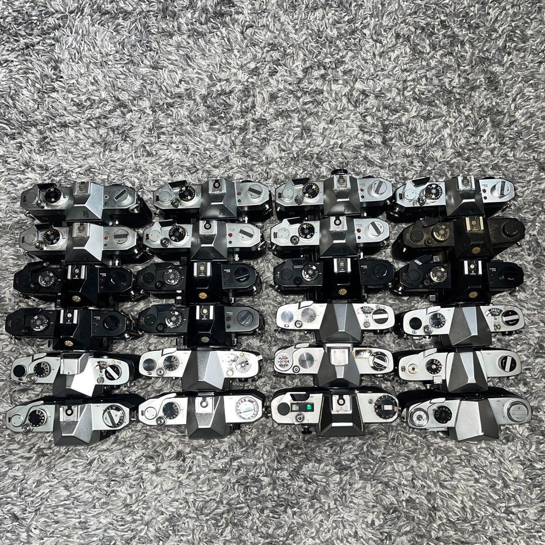 【ジャンク】YASHICA ヤシカ フィルムカメラ　一眼レフ 24台セット
