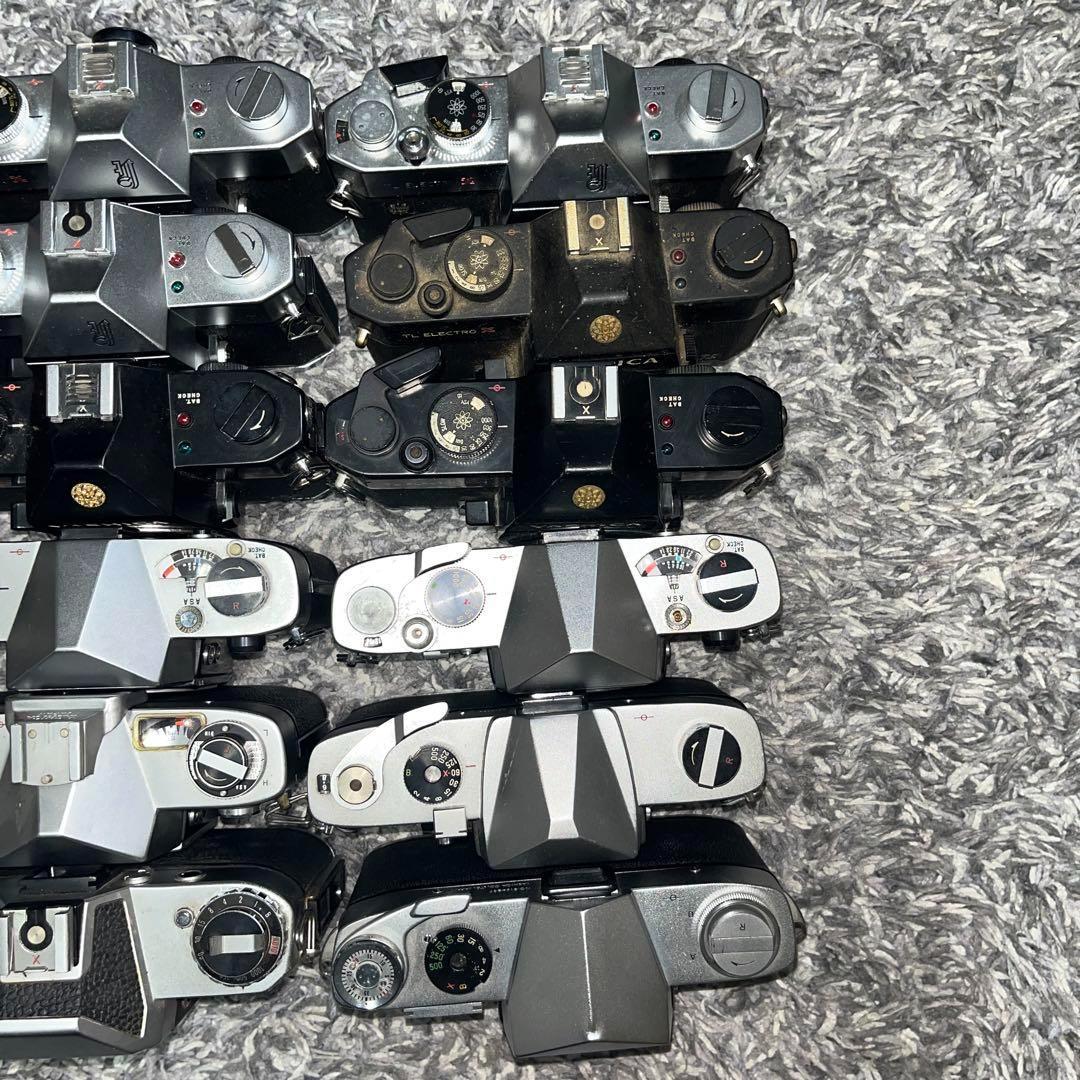 【ジャンク】YASHICA ヤシカ フィルムカメラ　一眼レフ 24台セット