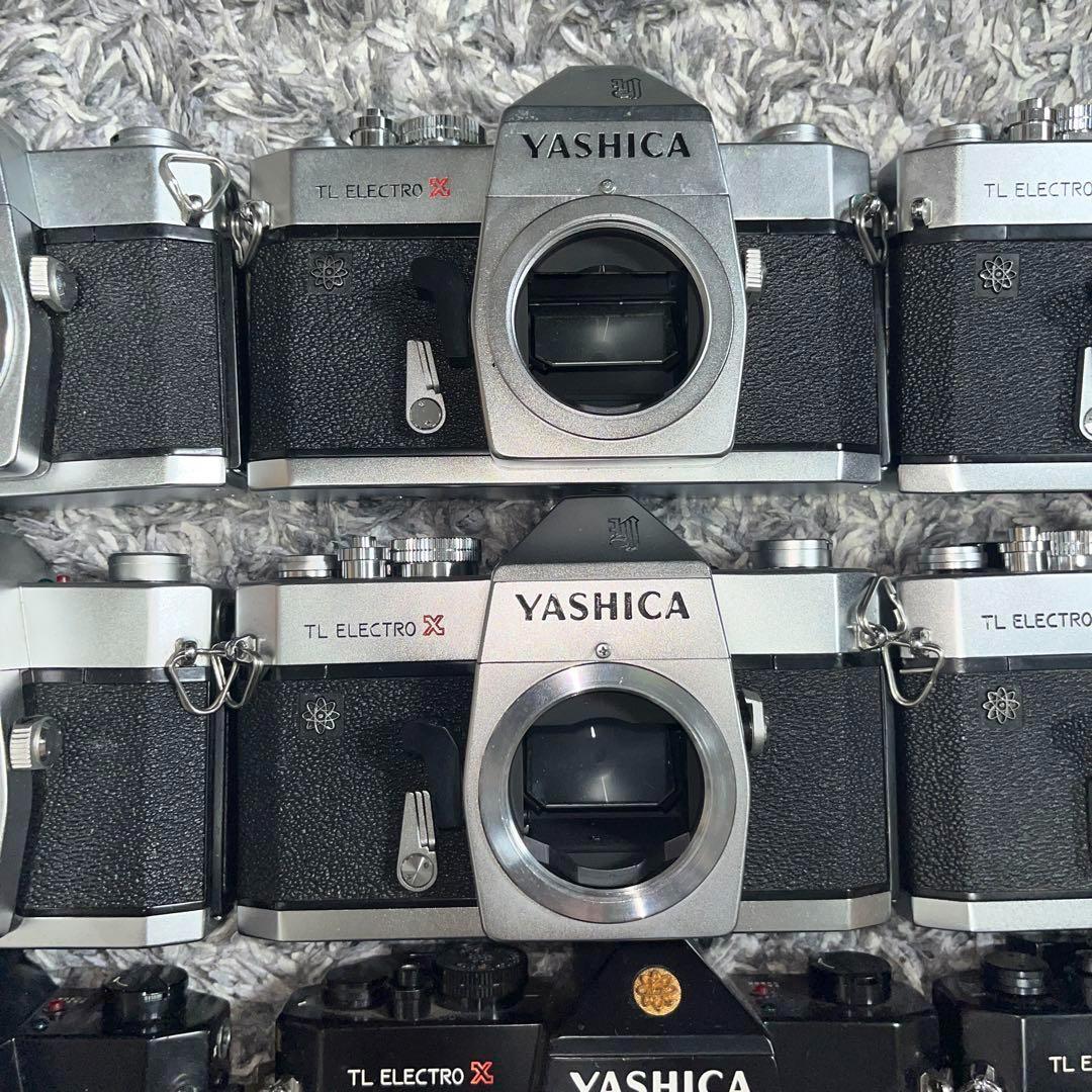 【ジャンク】YASHICA ヤシカ フィルムカメラ　一眼レフ 24台セット