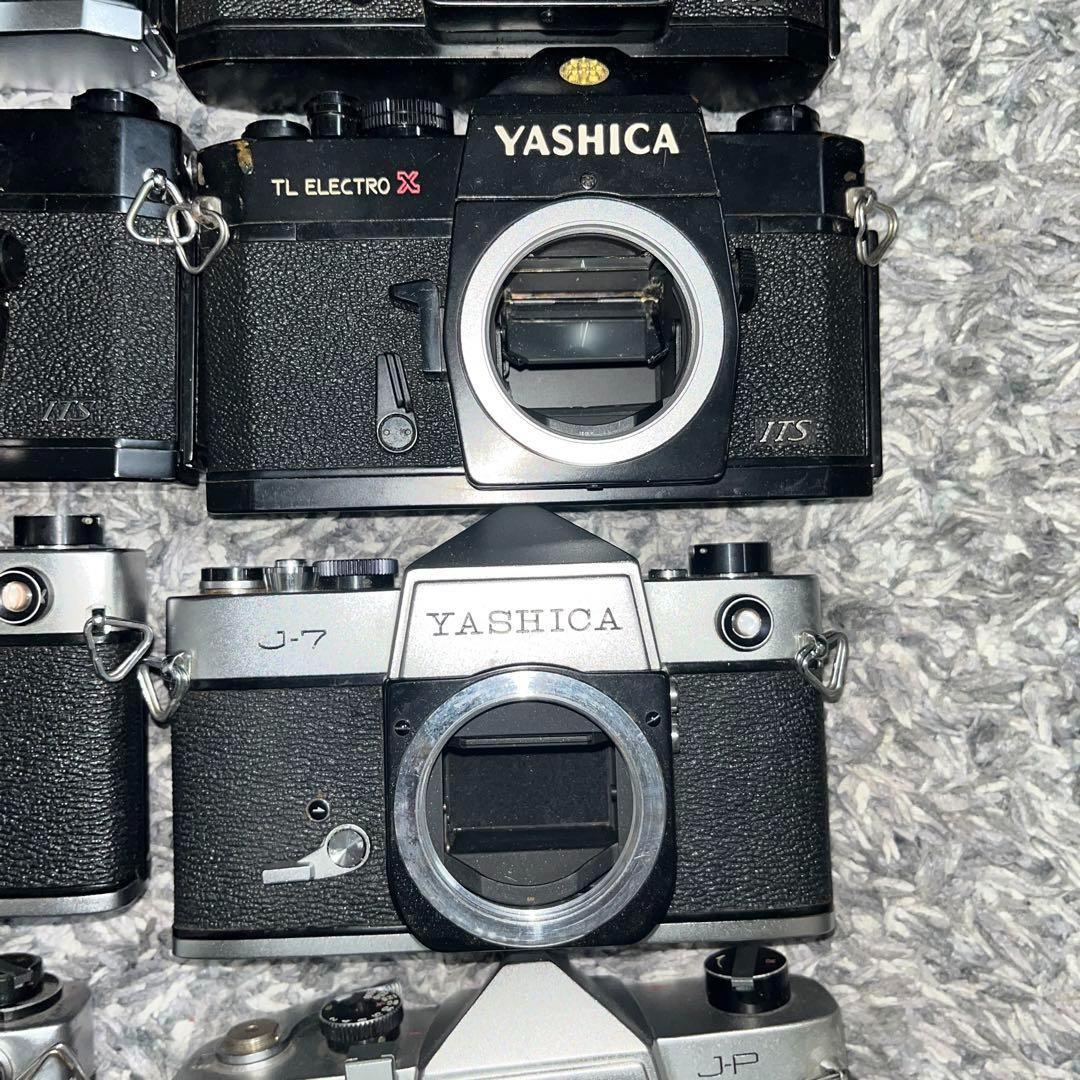 【ジャンク】YASHICA ヤシカ フィルムカメラ　一眼レフ 24台セット