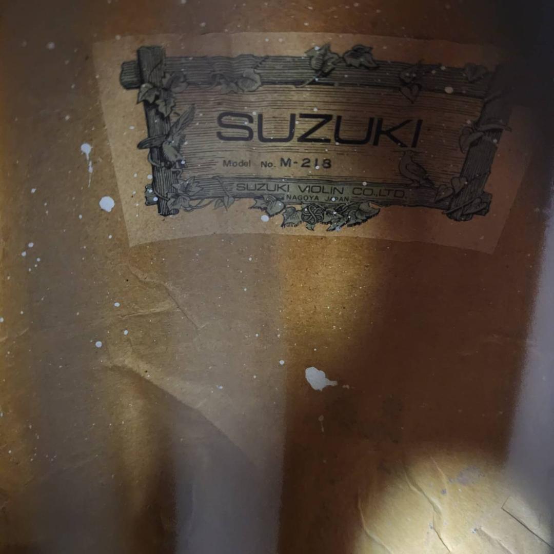 ★鈴木バイオリン　マンドリン　M-218　ケース付き