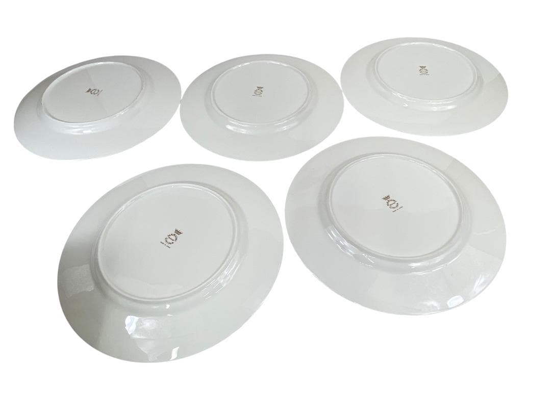 NARUMI BONE CHINA 大皿５枚　cc952