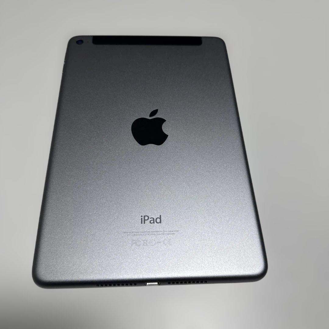 iPad mini 4 セルラーモデル128GBスペースグレイバッテリー100%