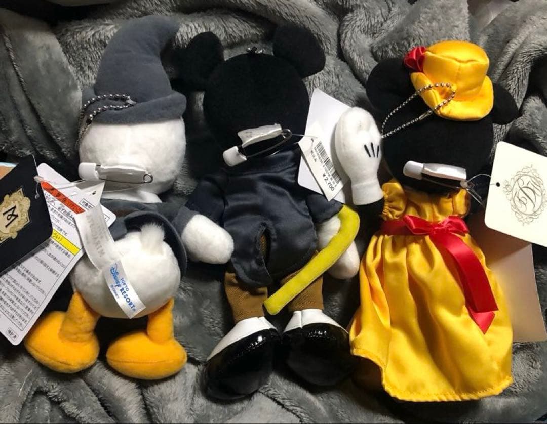 東京ディズニーランドホテル限定　ミッキー＆ミニー ぬいバ　ドナルドダック