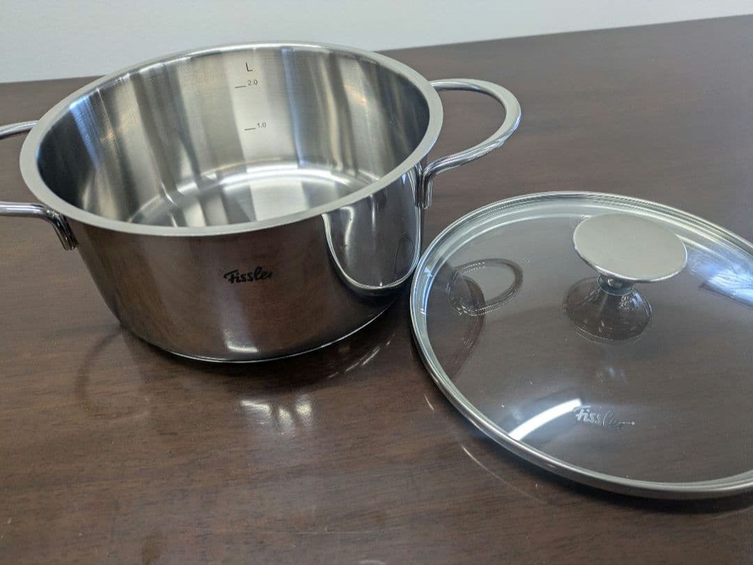 【Fissler フィスラー】コペンハーゲン 20cm、16cm セット蓋付き