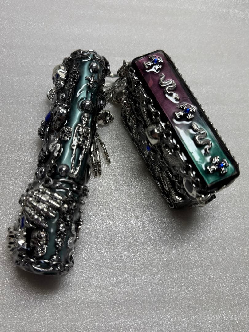 iQOS アイコス イルマiワン デコケース ロック パンク セット ブルー