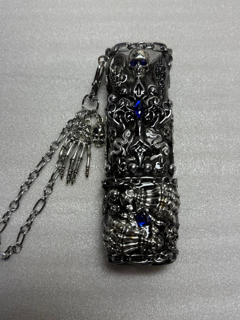 iQOS アイコス イルマiワン デコケース ロック パンク セット ブルー