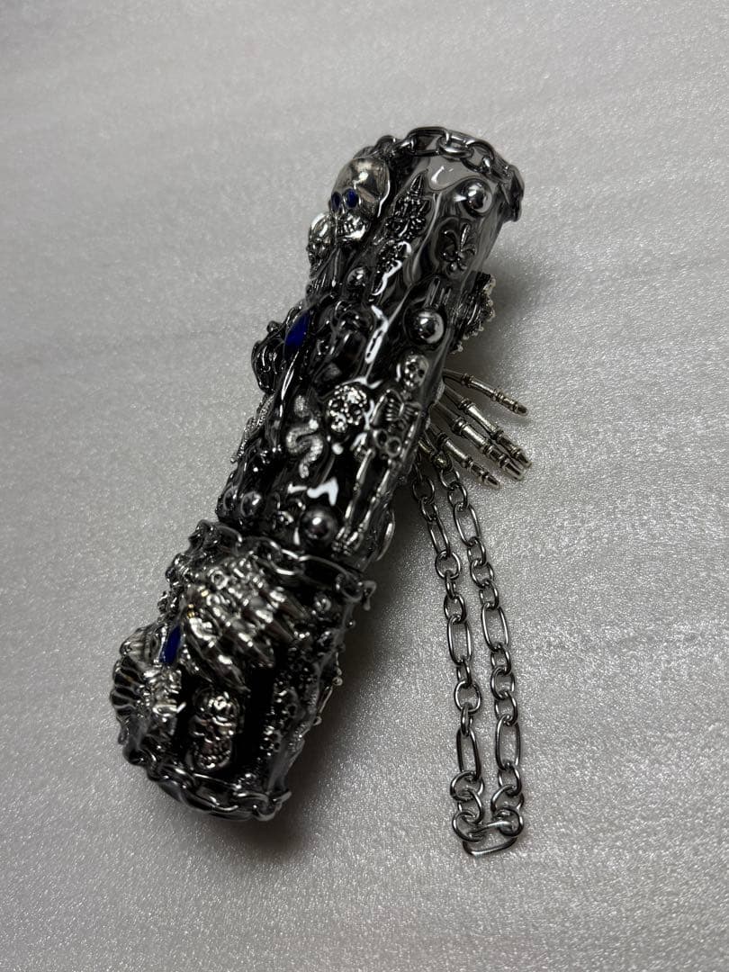 iQOS アイコス イルマiワン デコケース ロック パンク セット ブルー