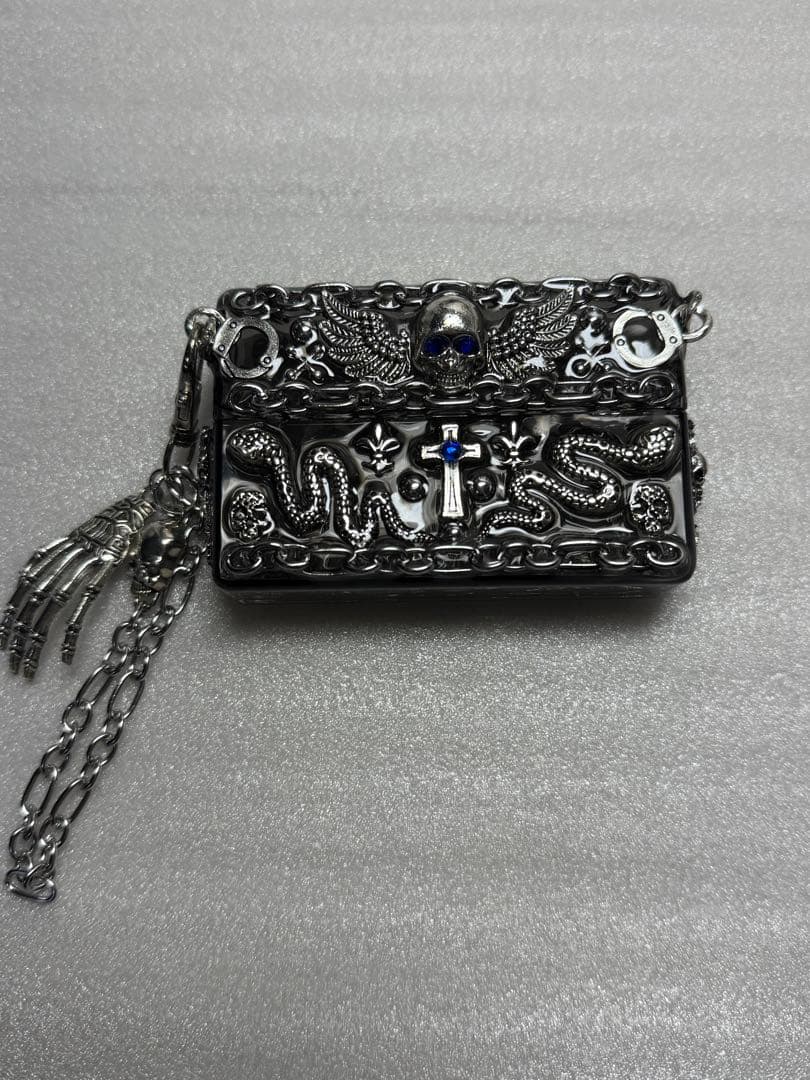 iQOS アイコス イルマiワン デコケース ロック パンク セット ブルー