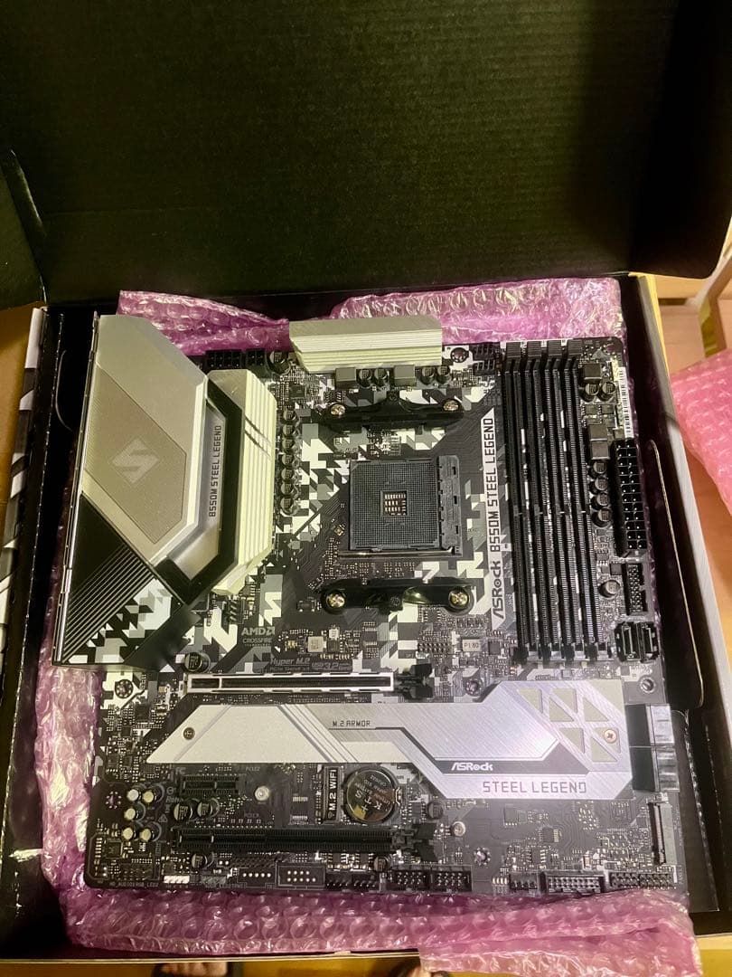 ASRock B550M STEEL LEGEND マザーボード ryzen