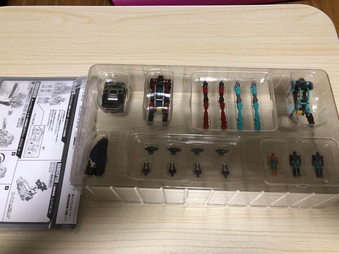 ダイアクロン　ビークルズ　隊員セット