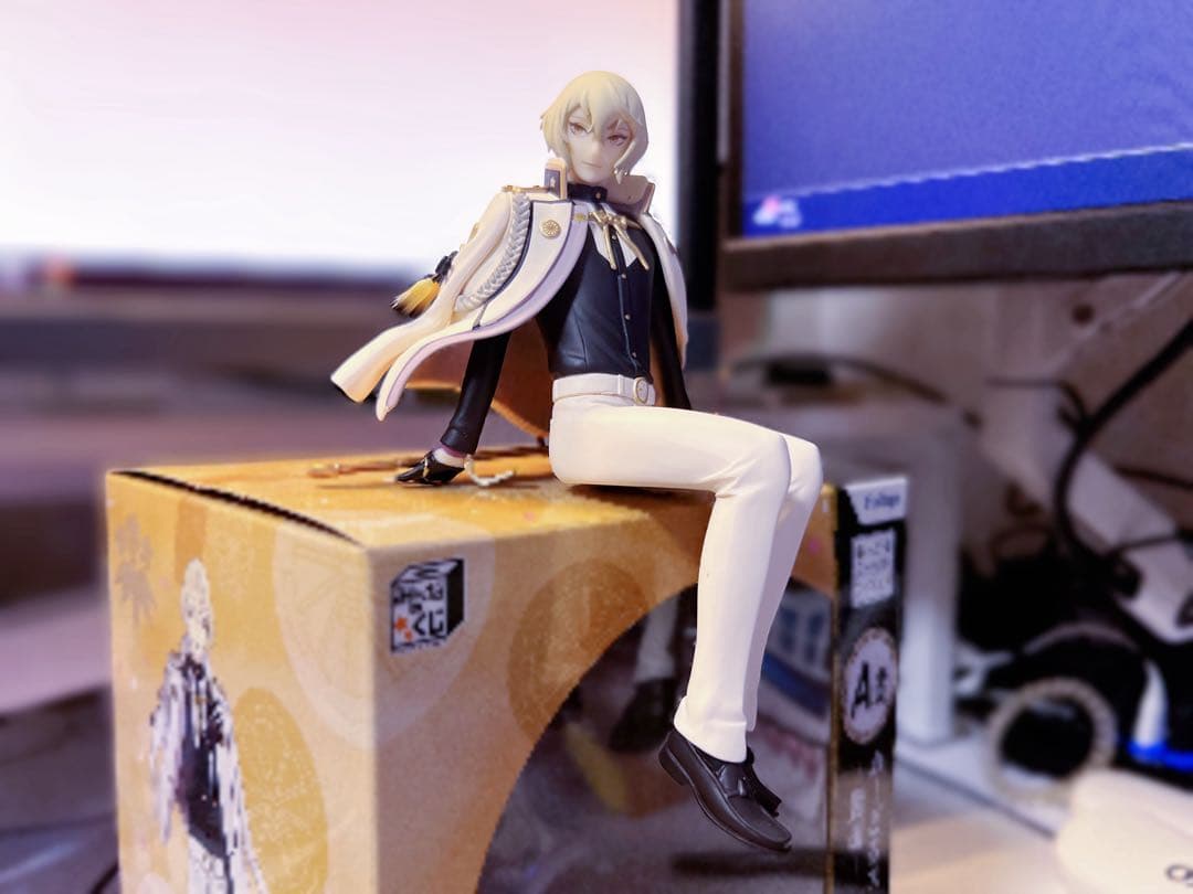 刀剣乱舞 髭切/膝丸 源氏 ぬーどるストッパーフィギュア 1番くじ A賞 セット