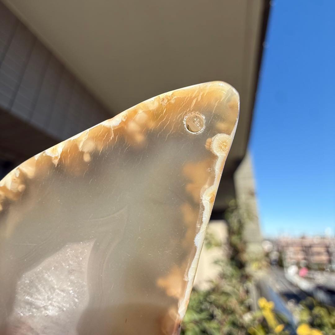 瑪瑙+ エメラルドグリーンファントムクォーツ 500g