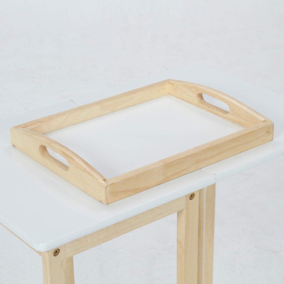 折り畳み バタフライ型キッチンカウンター 北欧デザイン