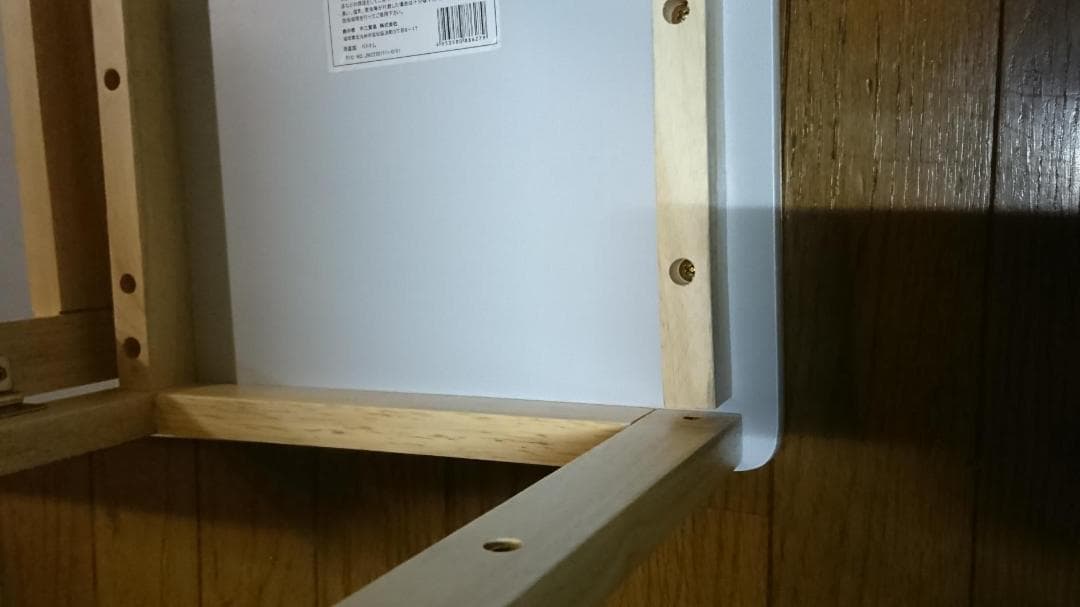 折り畳み バタフライ型キッチンカウンター 北欧デザイン