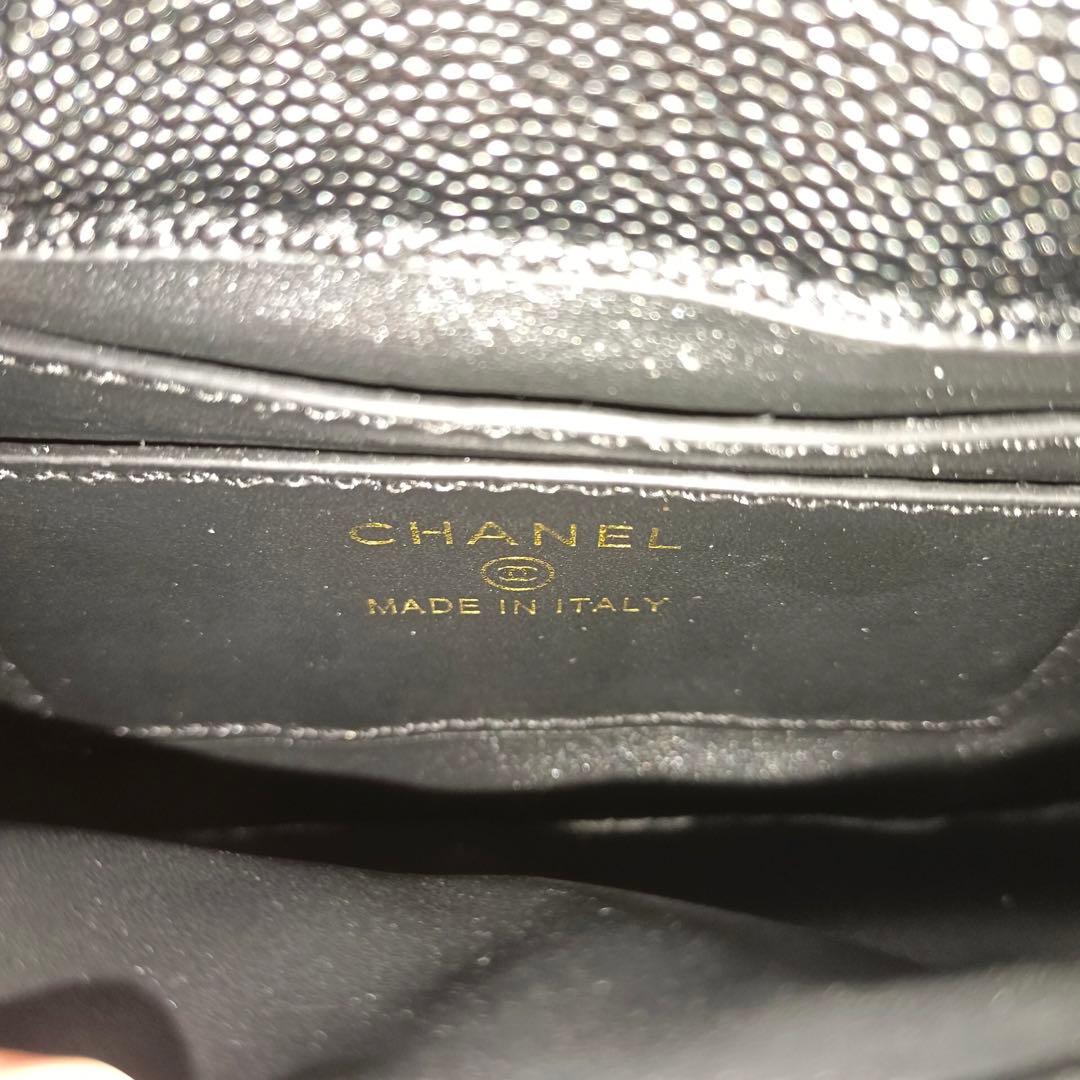 CHANEL ノベルティ ミニ ショルダーバッグ キルティング ブラック