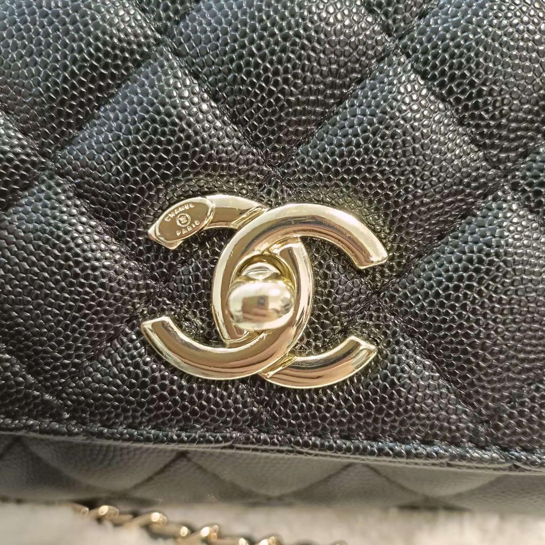 CHANEL ノベルティ ミニ ショルダーバッグ キルティング ブラック