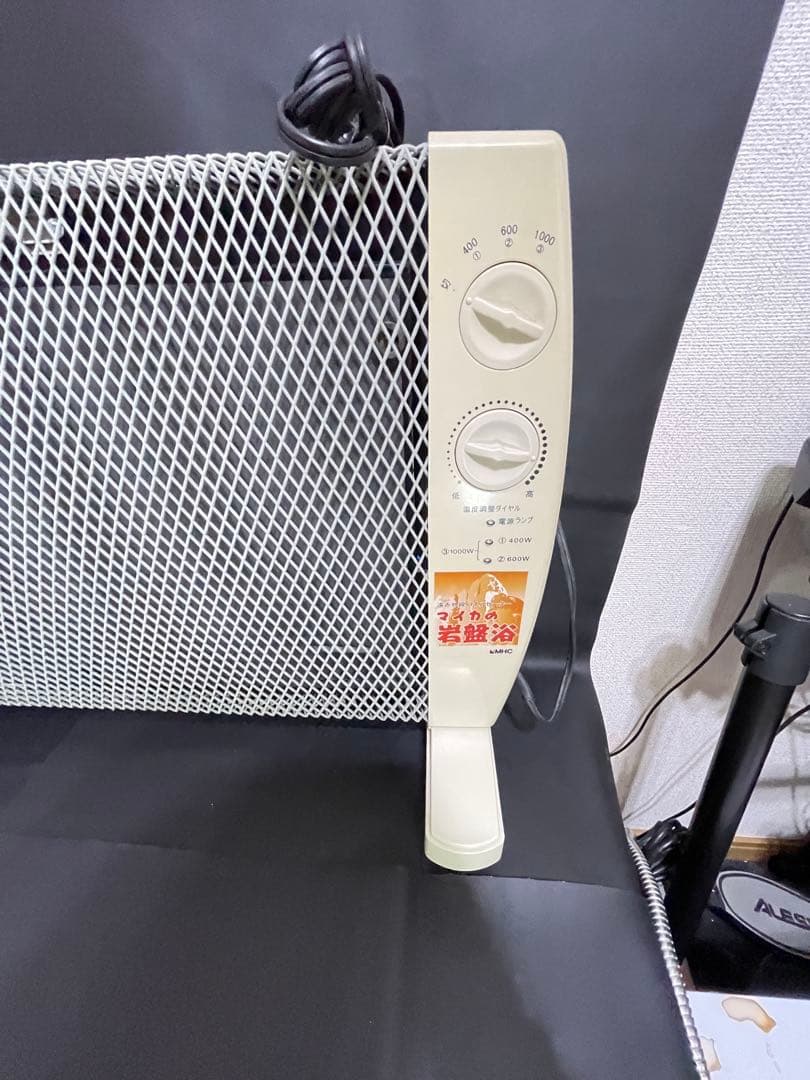 ●エムエイチシー マイカの岩盤浴 M-1000 パネルヒーター 暖房器具●