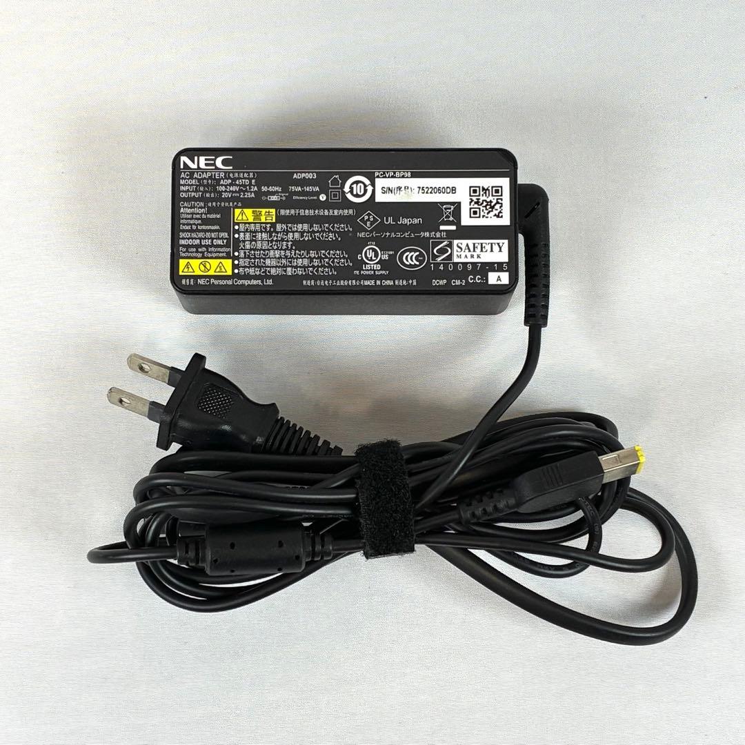 NEC LAVIE NS350E SSD256ノートパソコン 初期設定済み PC