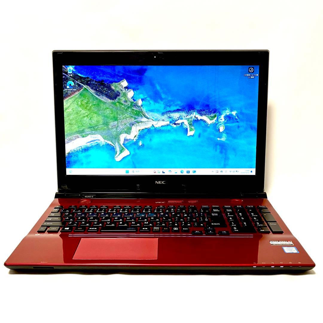 NEC LAVIE NS350E SSD256ノートパソコン 初期設定済み PC