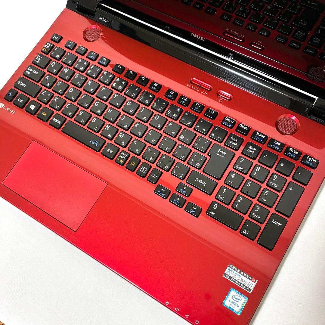 NEC LAVIE NS350E SSD256ノートパソコン 初期設定済み PC