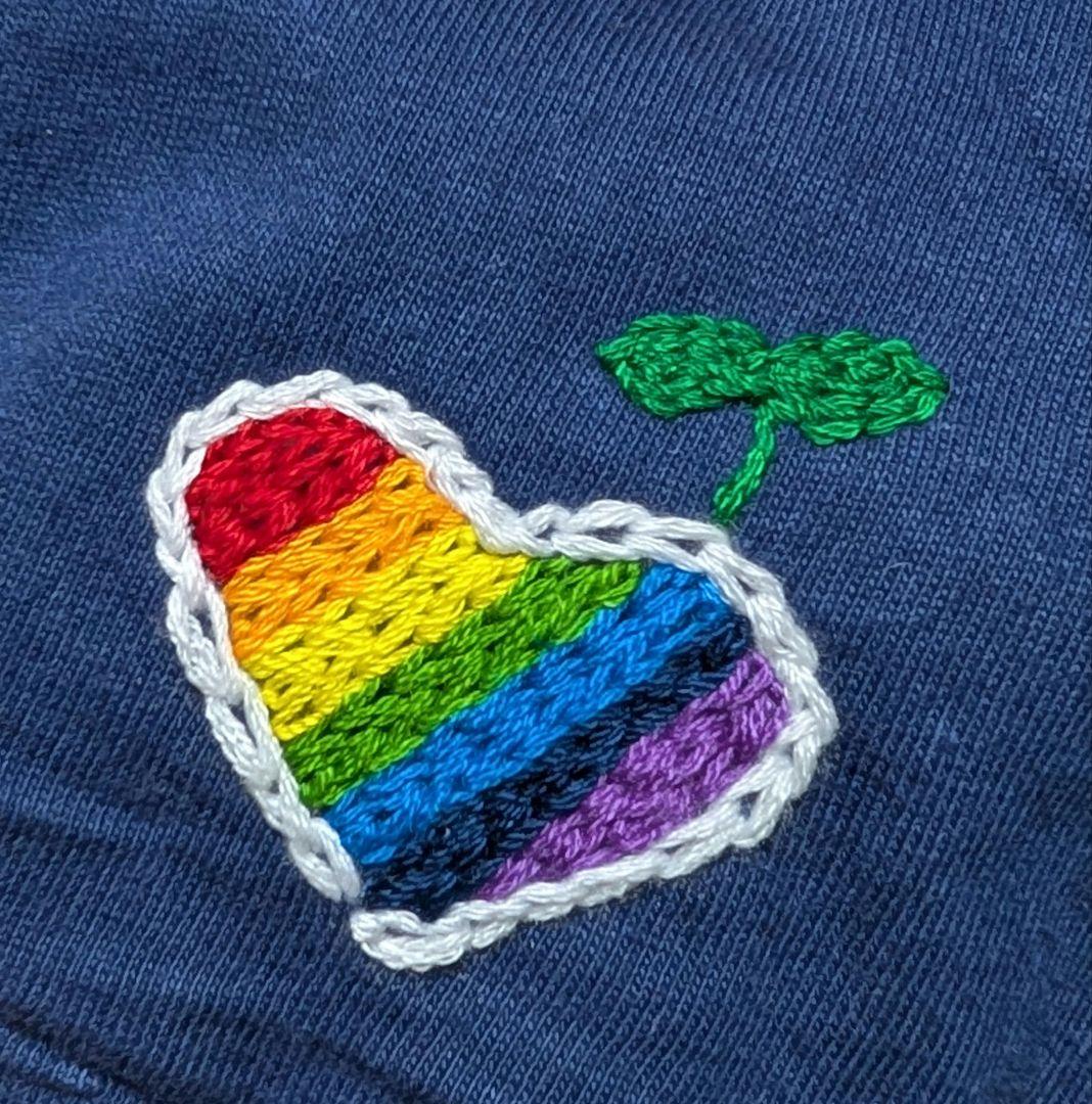 Yカート(羊毛フェルトマグネット＆刺繍Tシャツ)