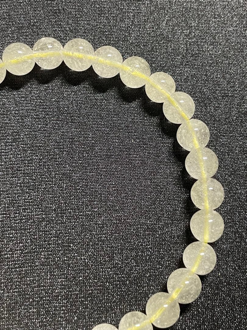 リビアングラス　6mm 鑑別書付き