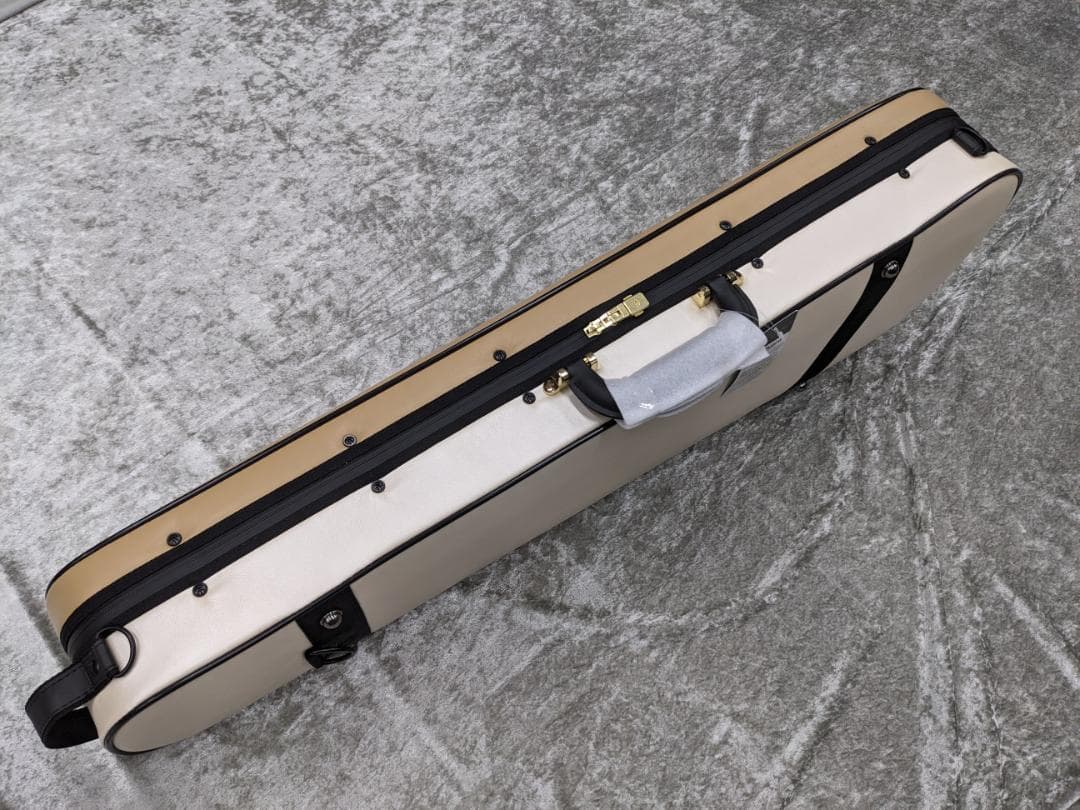 バイオリンケース　スーパーライト　エレガンスツートーン　ベージュ