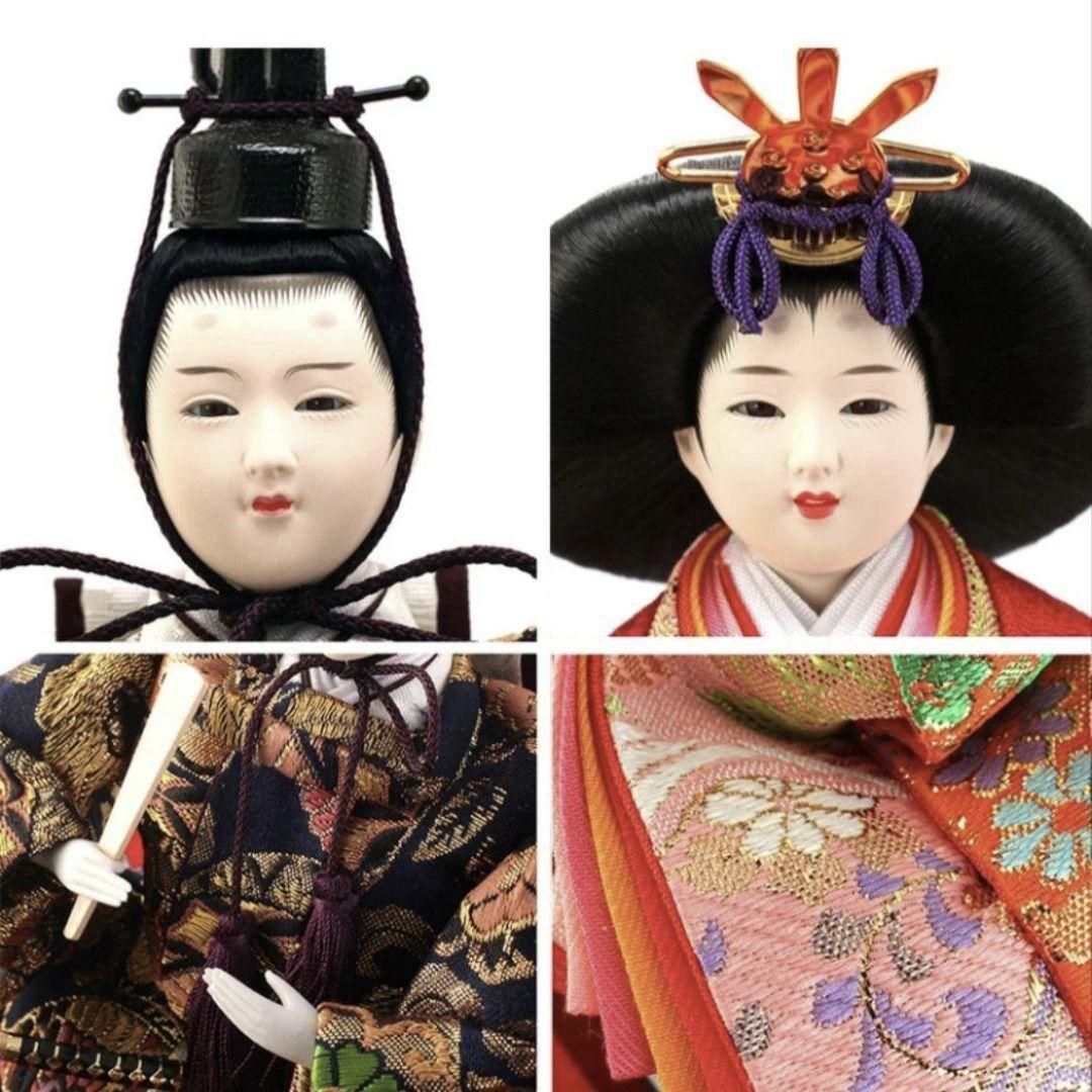 最終値下げ　久月　よろこび雛　雛人形　お雛様　おひな様　ガラスケース　親王飾り