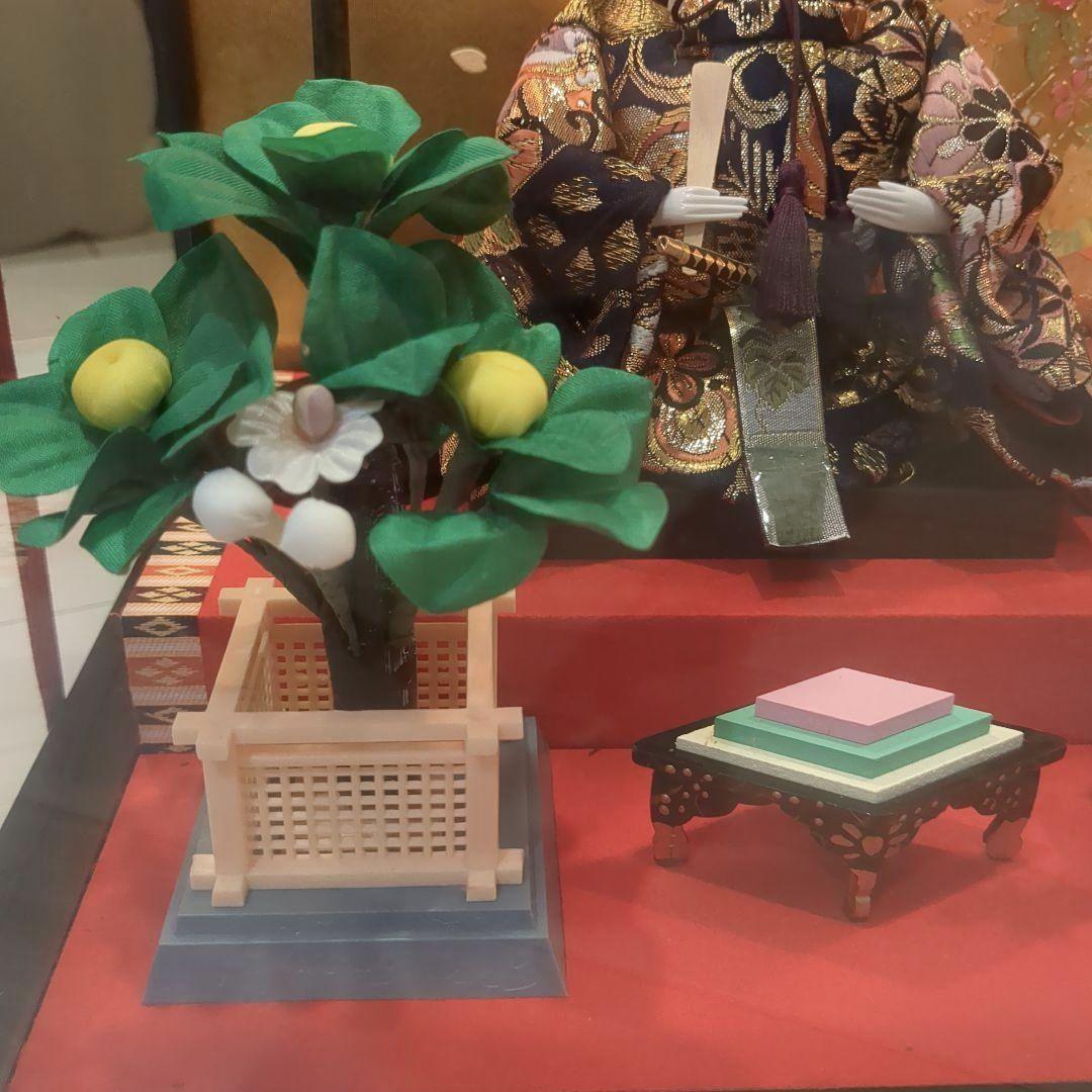 最終値下げ　久月　よろこび雛　雛人形　お雛様　おひな様　ガラスケース　親王飾り