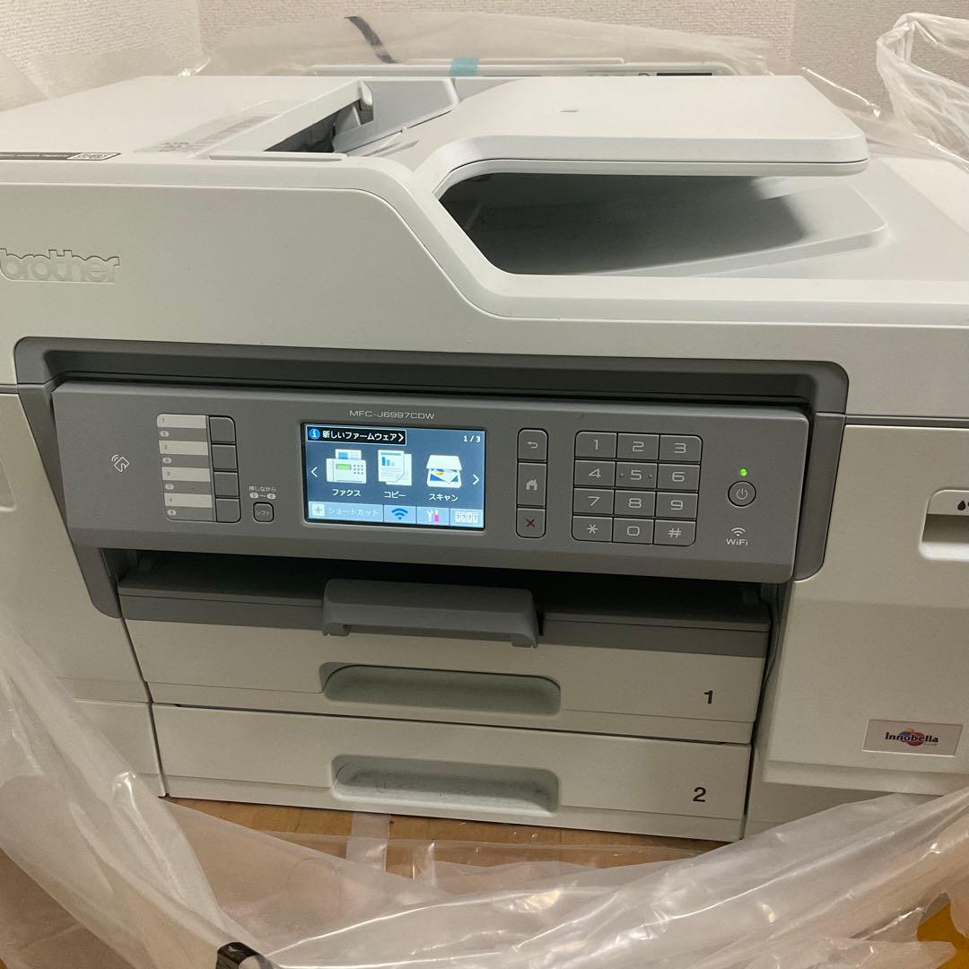 【美品・印刷枚数1105】ブラザー MFC-J6997CDW A3 プリンター