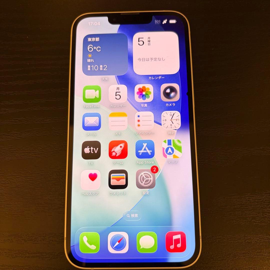 iPhone 16e 128GB ホワイト Apple