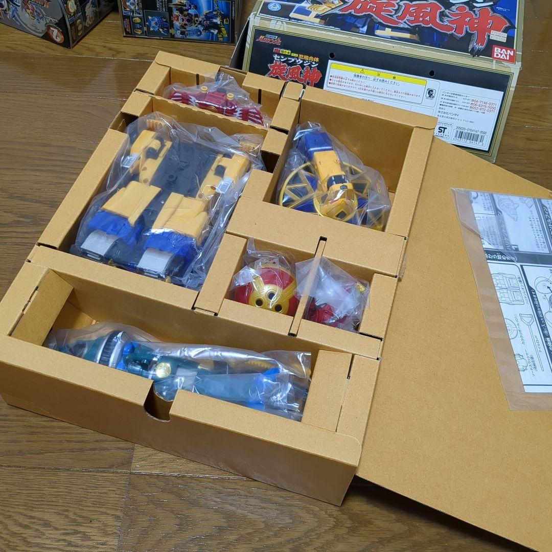 バンダイ 忍風戦隊ハリケンジャー　DX旋風神　DX天空神　DXリボルバーマンモス