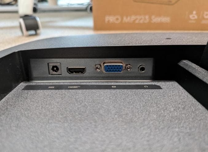 21インチゲーミングモニタ MSI PRO MP223