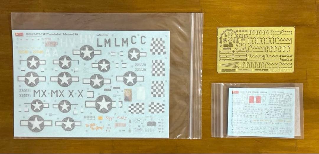 ミニアート　P-47D-25RE　サンダーボルト　アドバンスドキット　1/48