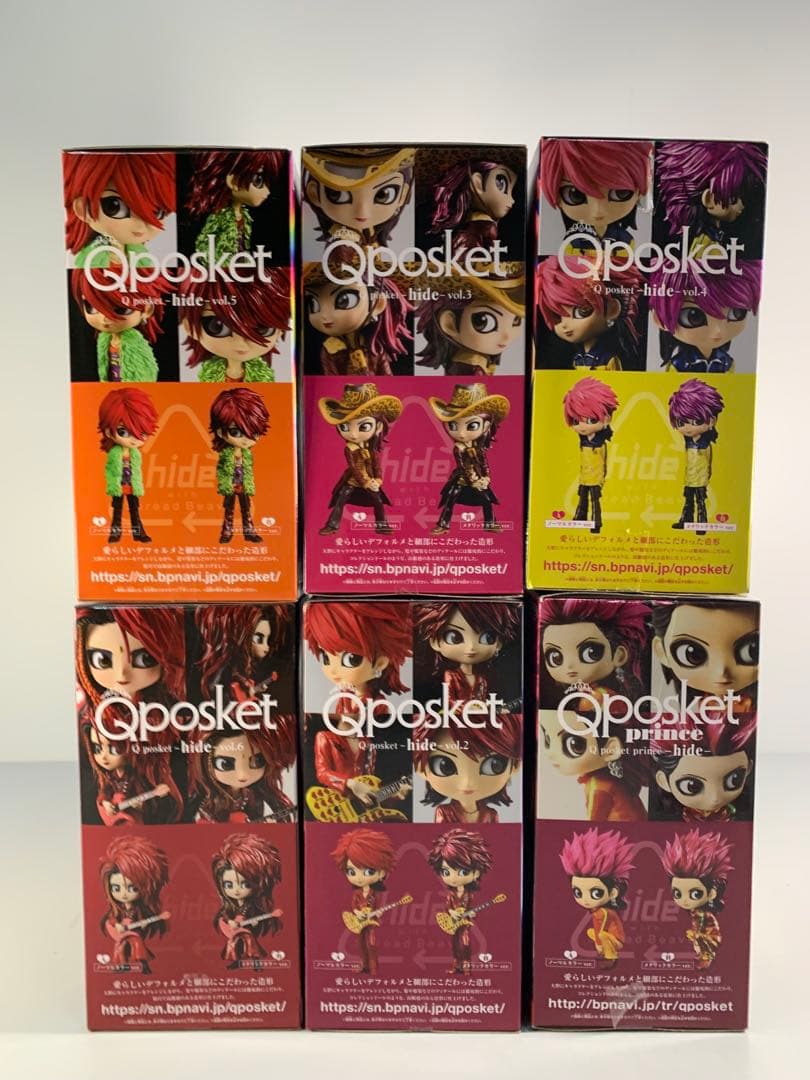 Qposket hide ノーマルカラー 6体セット
