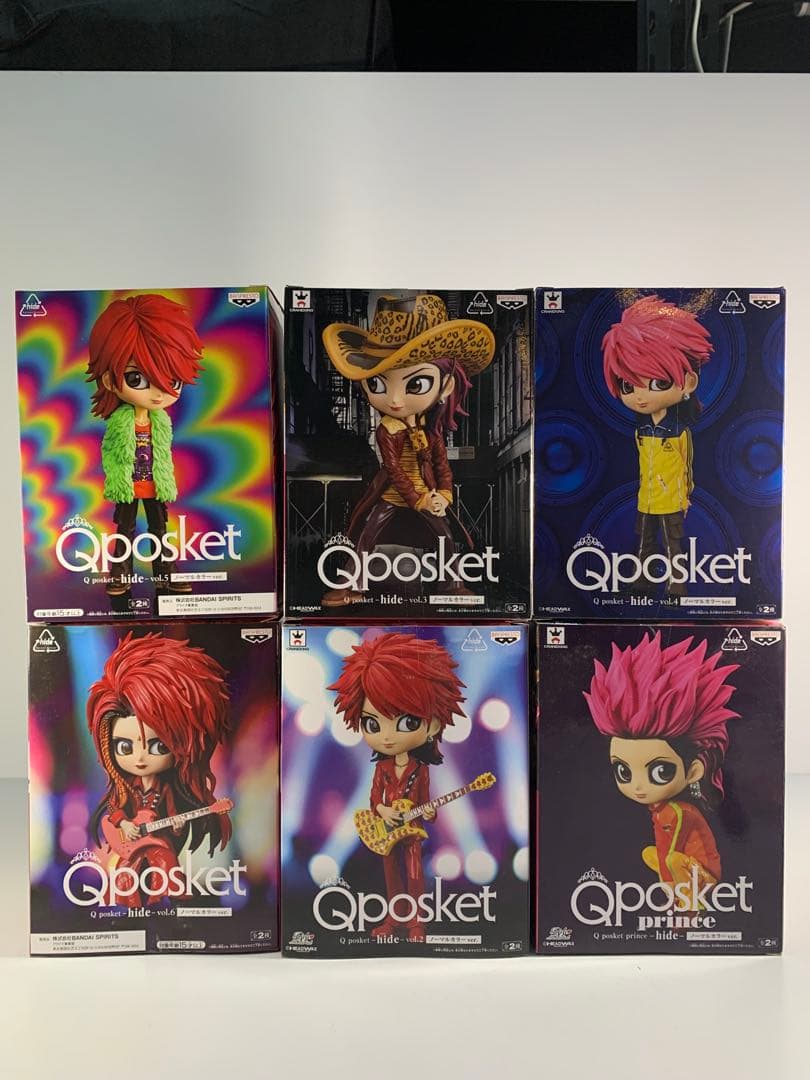 Qposket hide ノーマルカラー 6体セット
