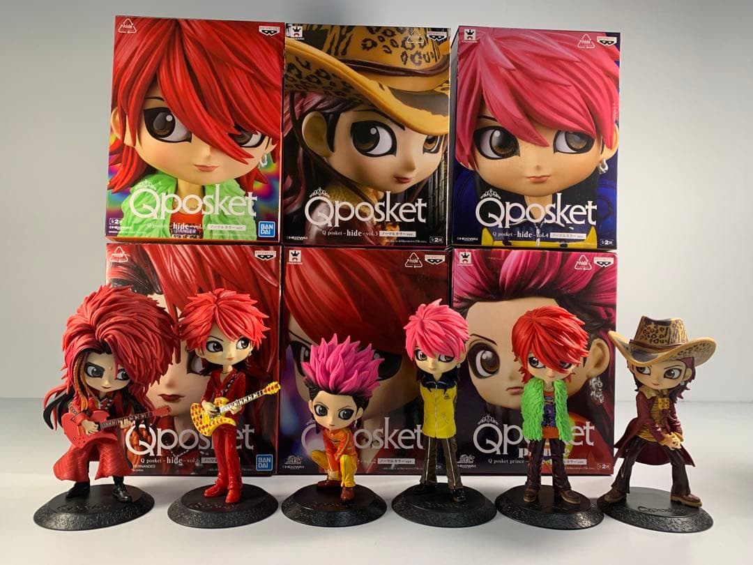 Qposket hide ノーマルカラー 6体セット