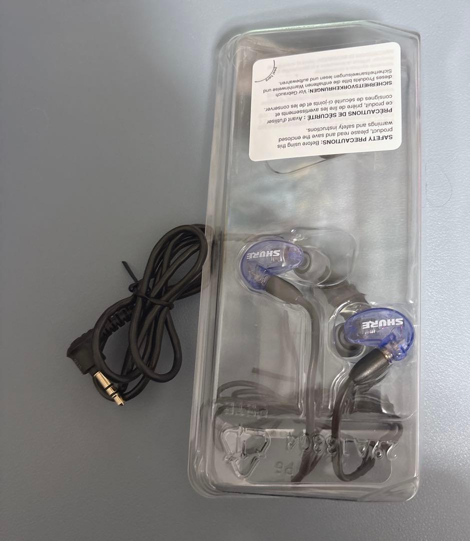 SHURE SE215 クリアブルー