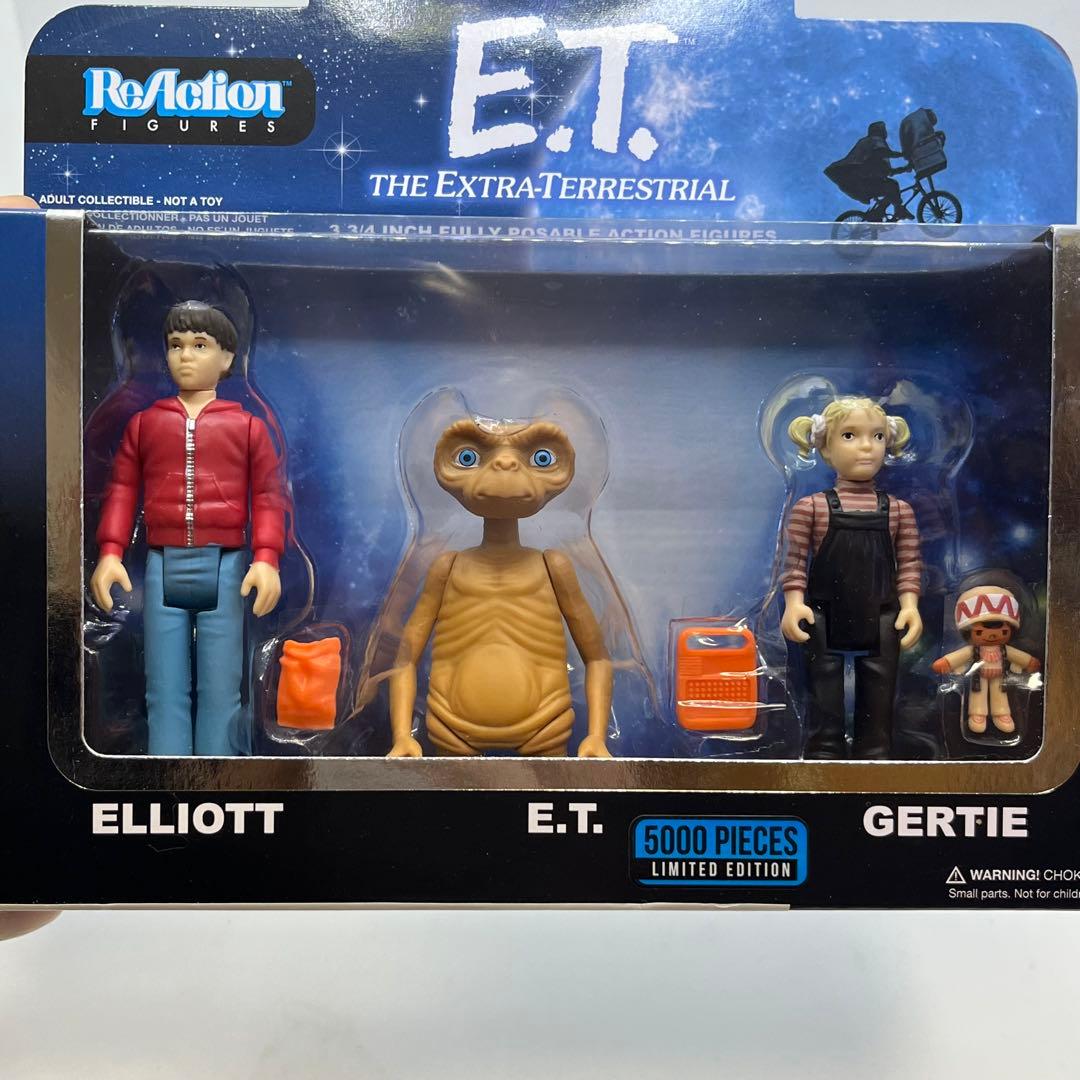 Funko Reaction ET フィギュアセット E.T. 限定5000個